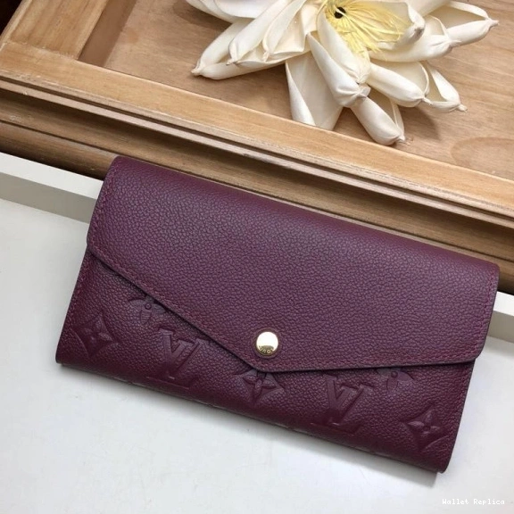 Affordable LOUIS WALLET VUITTON SARAH 0814